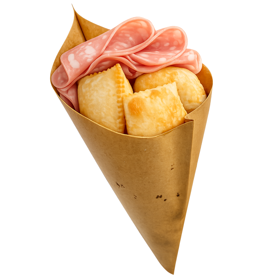 Tortellini e ciccioli - Street food