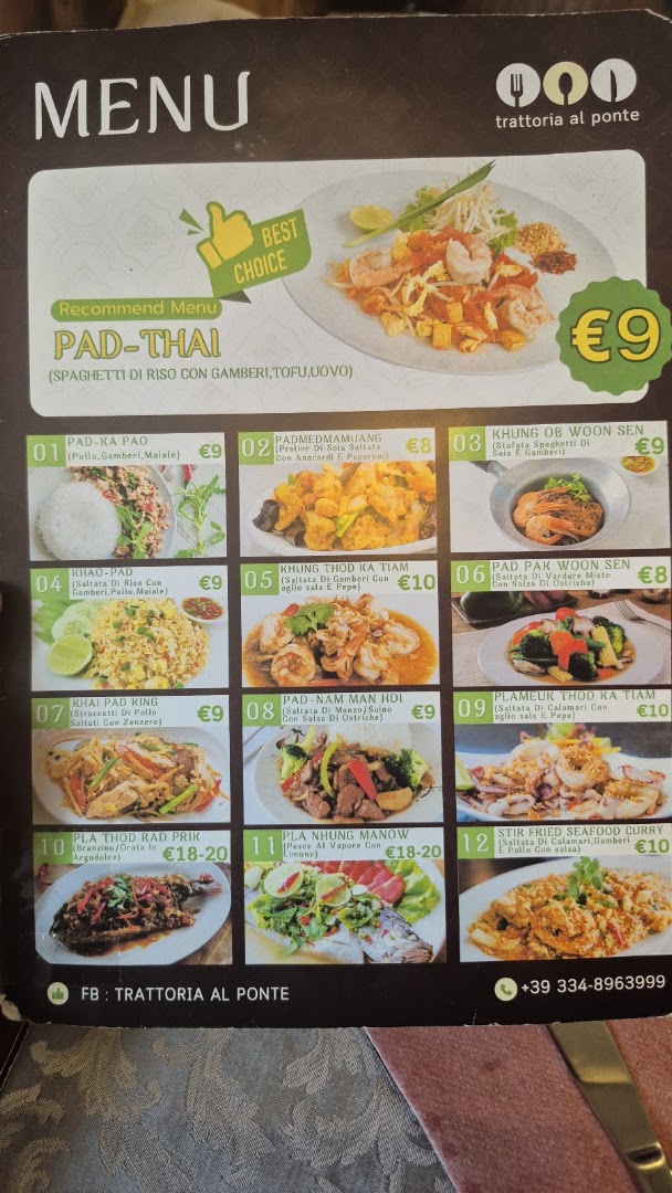 Trattoria Al Ponte (Thai Restaurant)