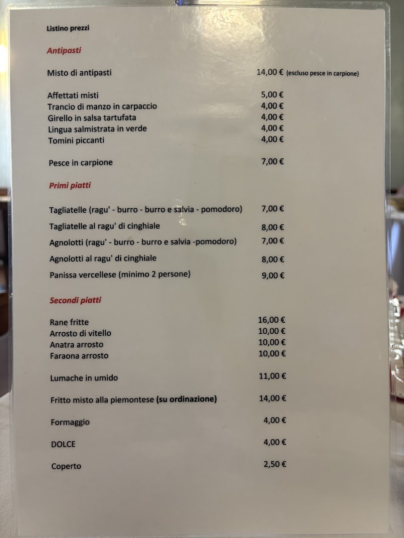 Trattoria Cuore D'Oro