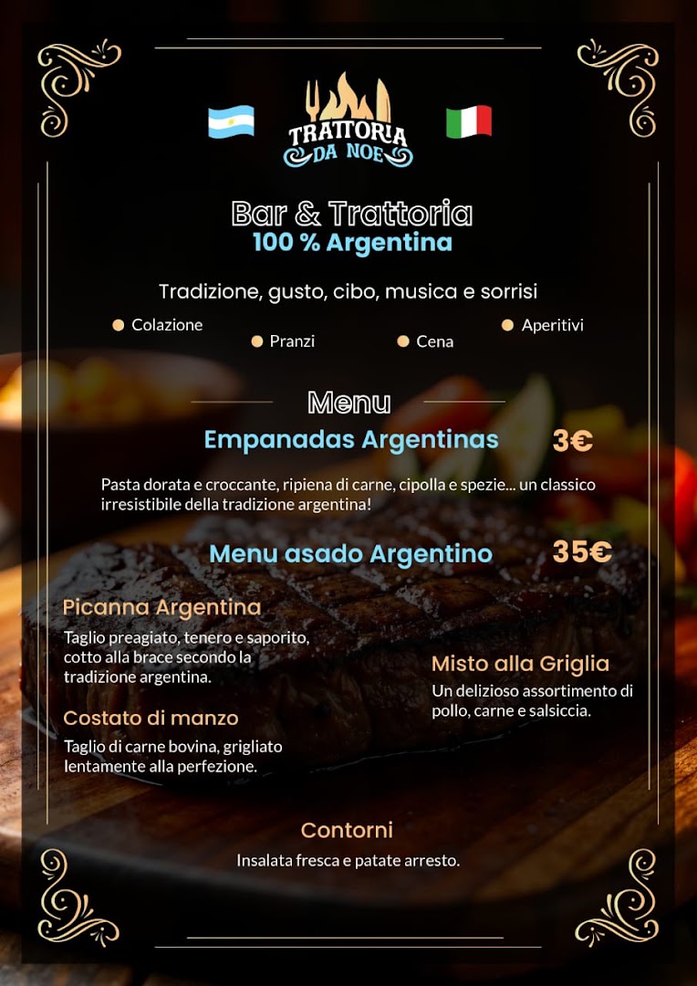 Trattoria da noe – cucina & Bar Argentino, Torrile
