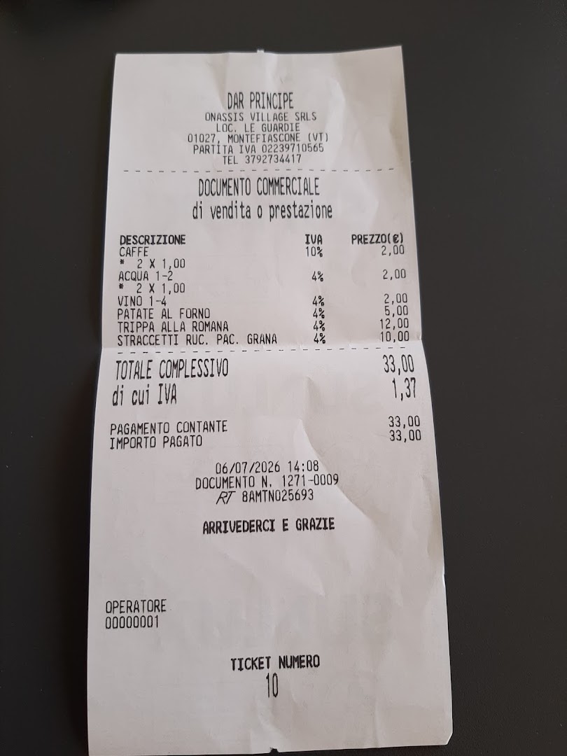 Trattoria Dar principe