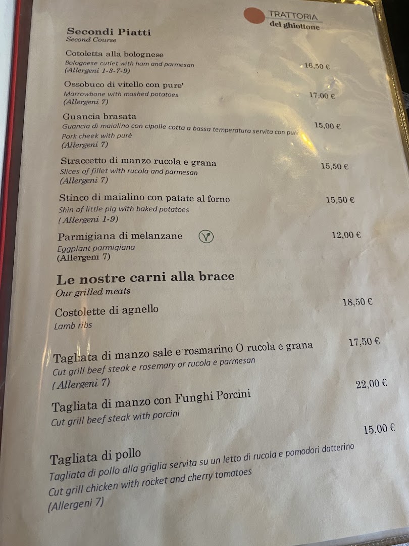 Trattoria Del Ghiottone