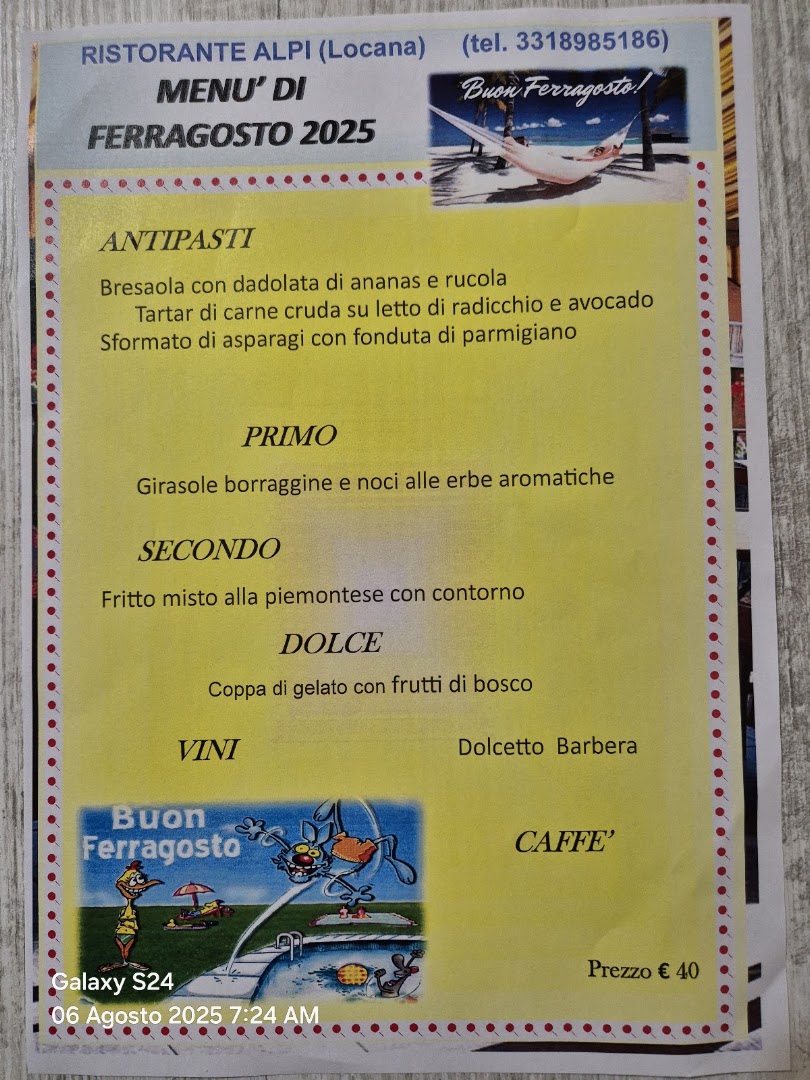 Trattoria Delle Alpi