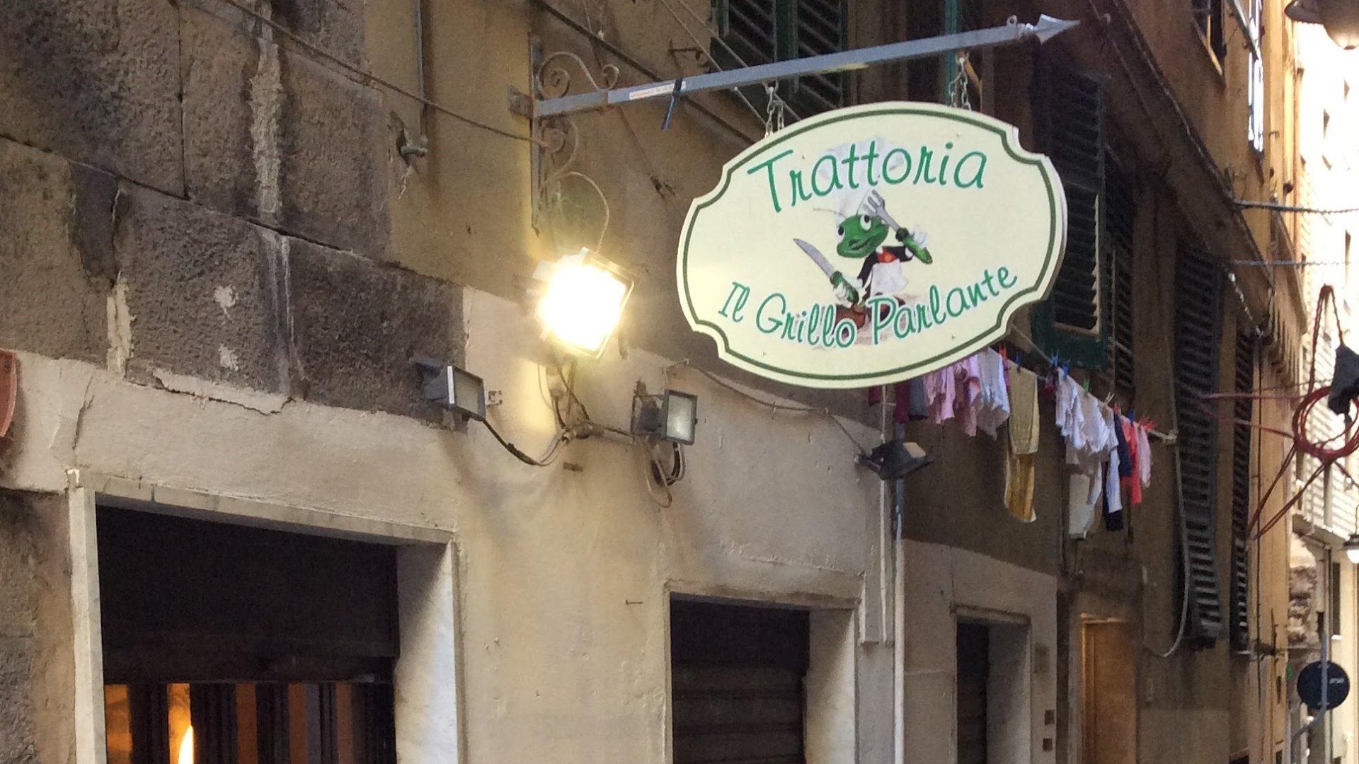 Trattoria Il grillo parlante, Genova