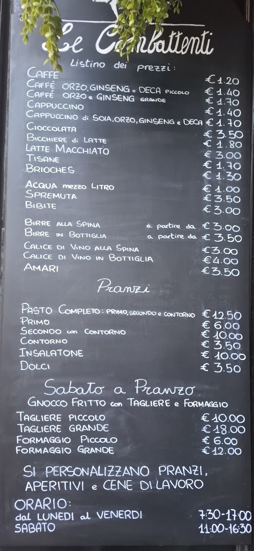 Trattoria Le Combattenti