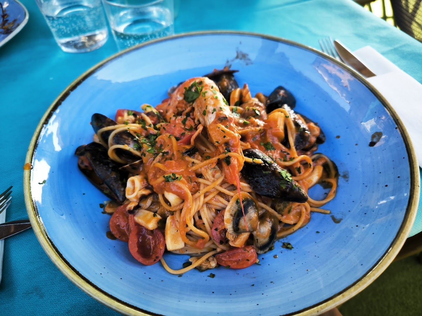 Trattoria Onda Blu Specialità Paella