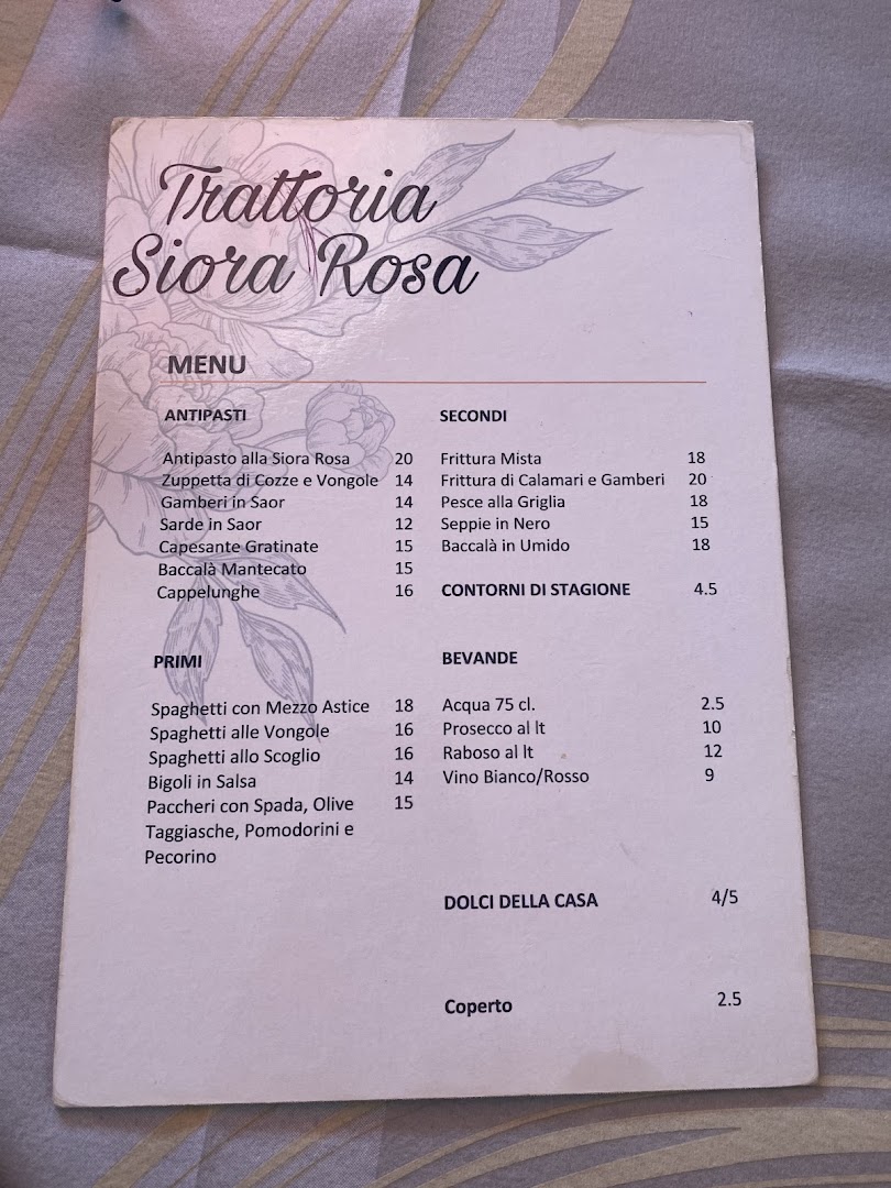 Trattoria Siora Rosa