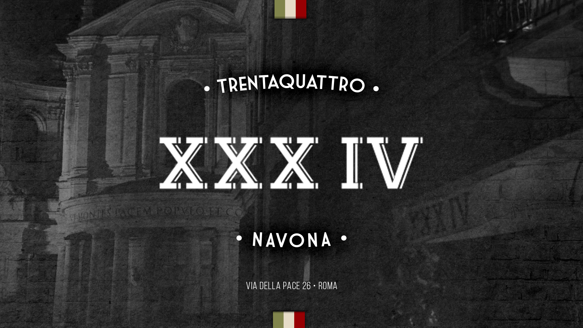 Trentaquattro Roma • Navona