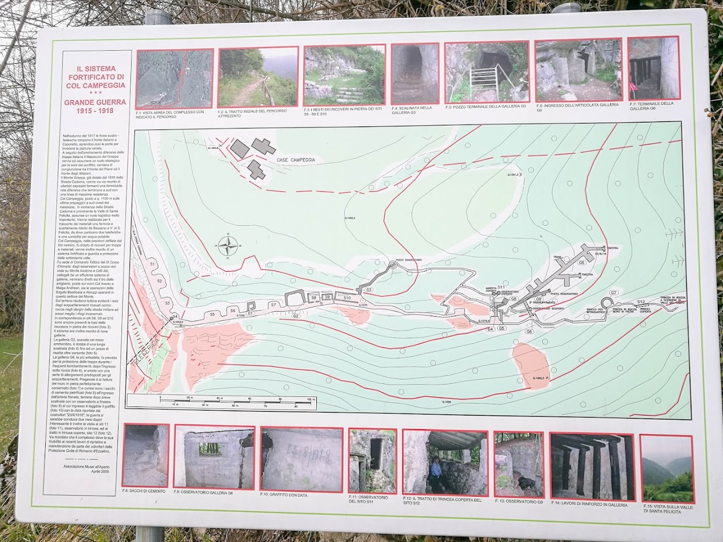Trincee Col Campeggia