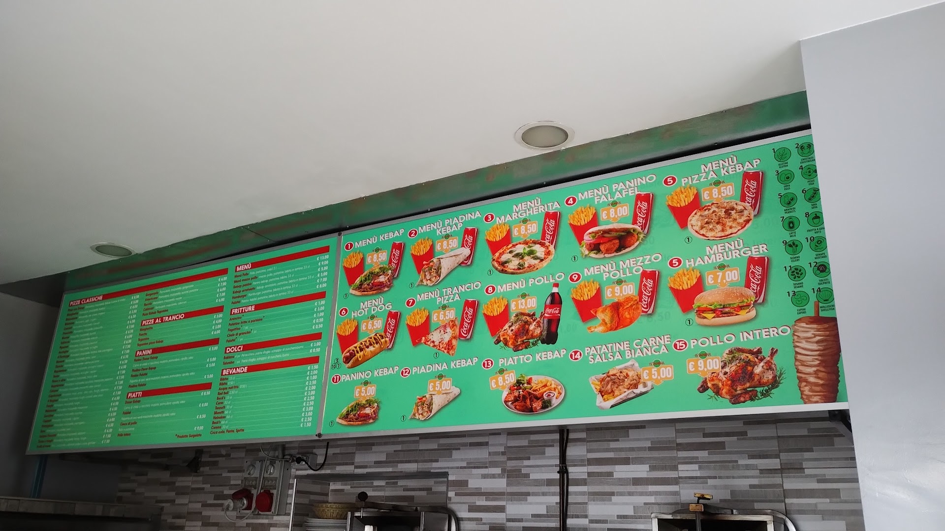 Turchish Istanbul...pizza e kebap...specialita turche, Novara