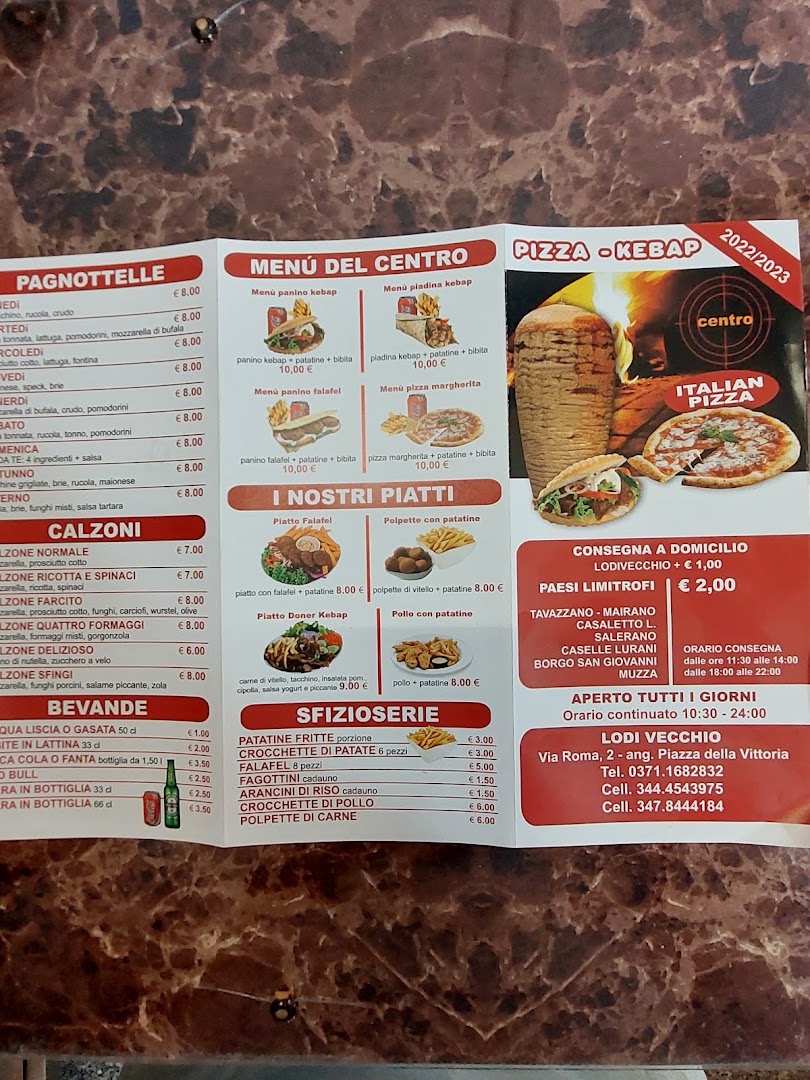 Turkish Centro Pizza Kebap