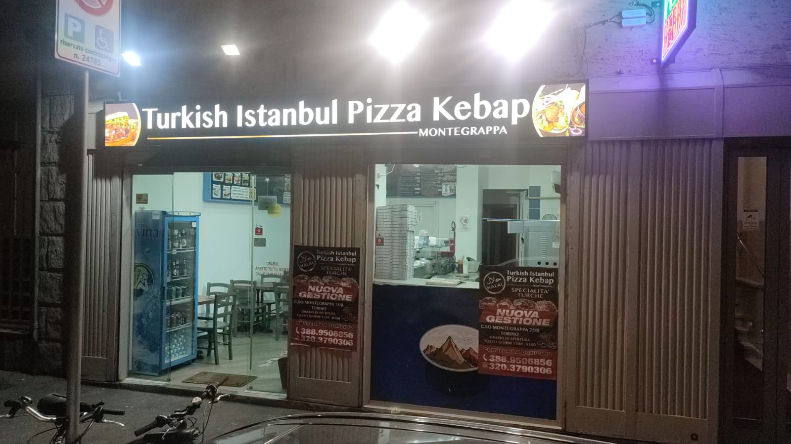 Turkish Istanbul Pizza Kebab Monte Grappa