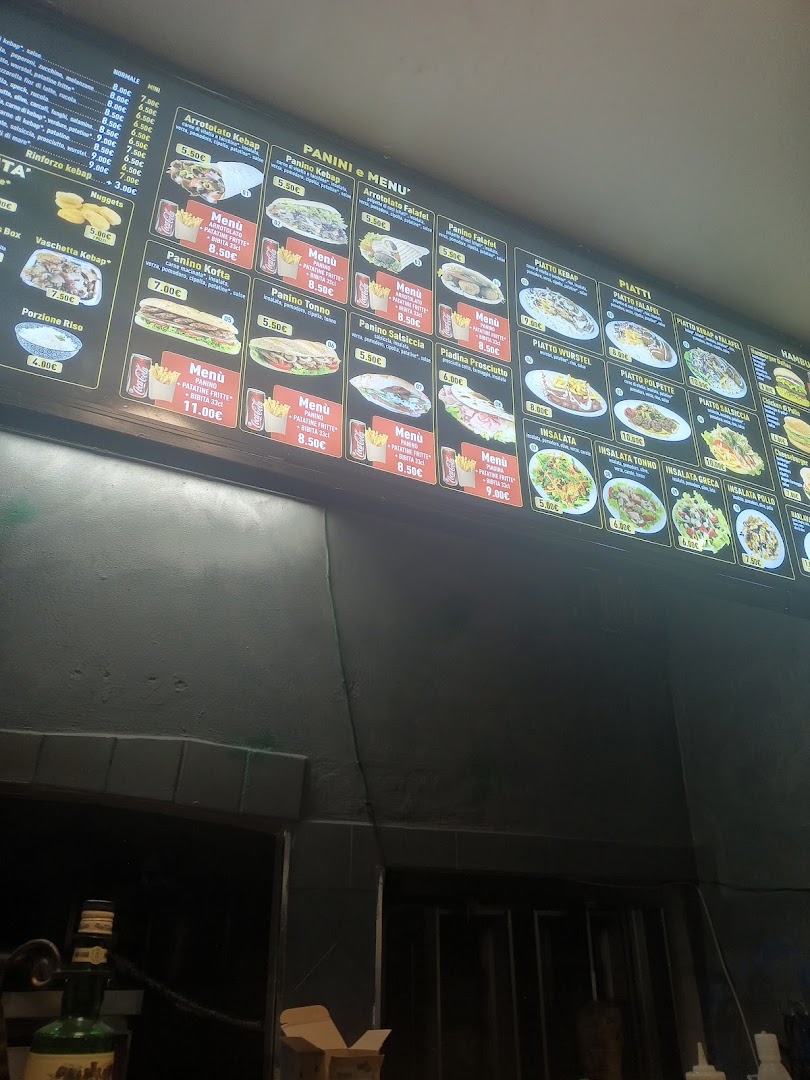 Turkish Istanbul pizza kebap