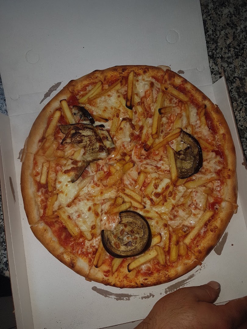 Turkish Istanbul pizza kebap