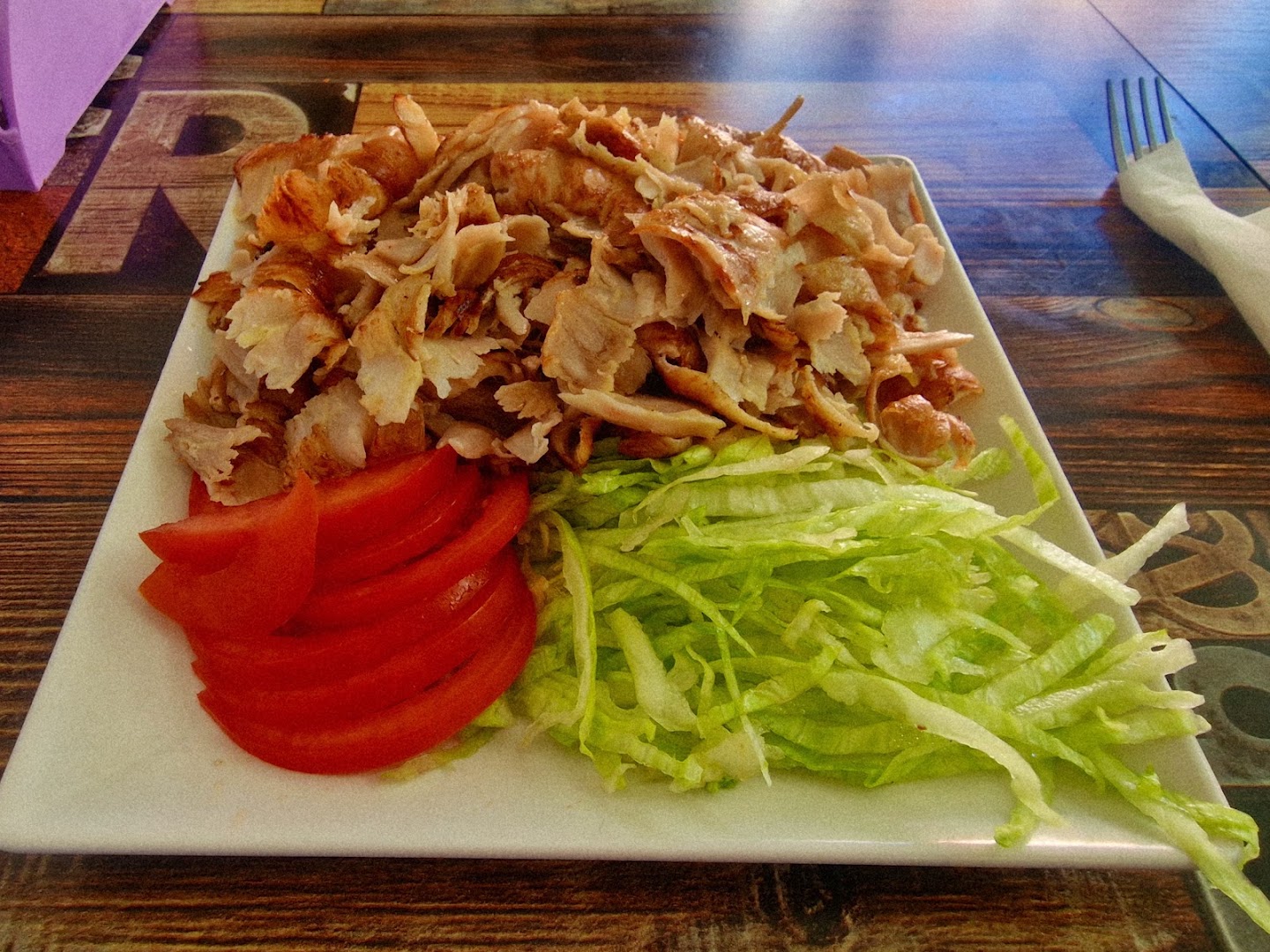 Turkish kebab e pizza