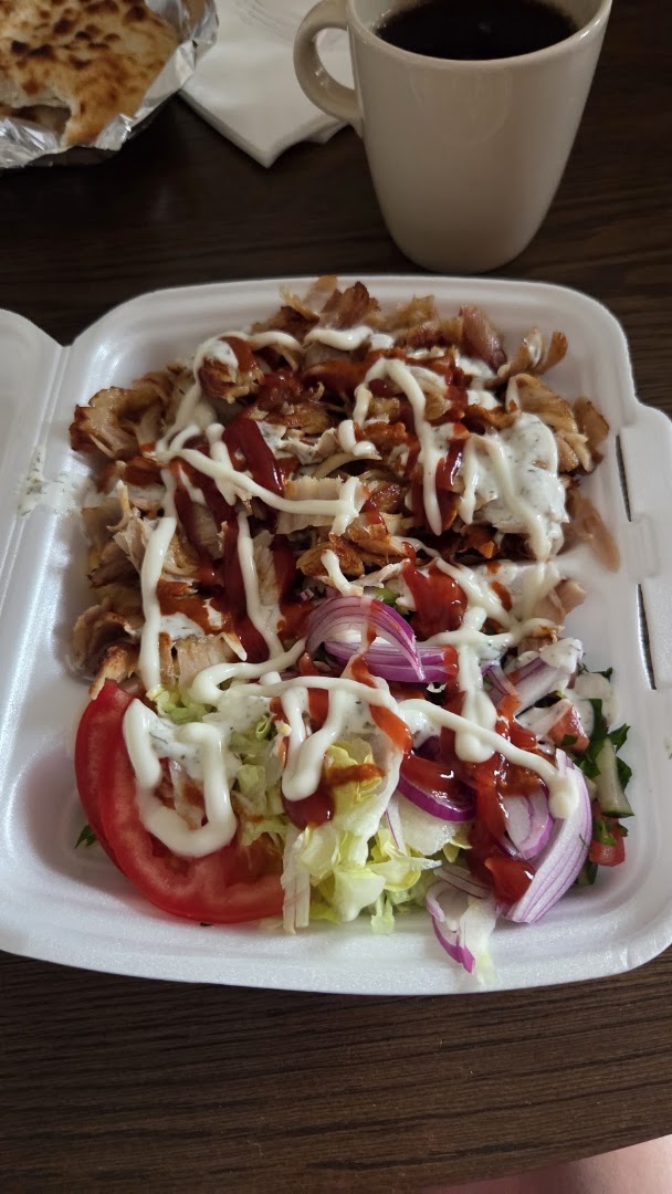 Turkish kebab e pizza