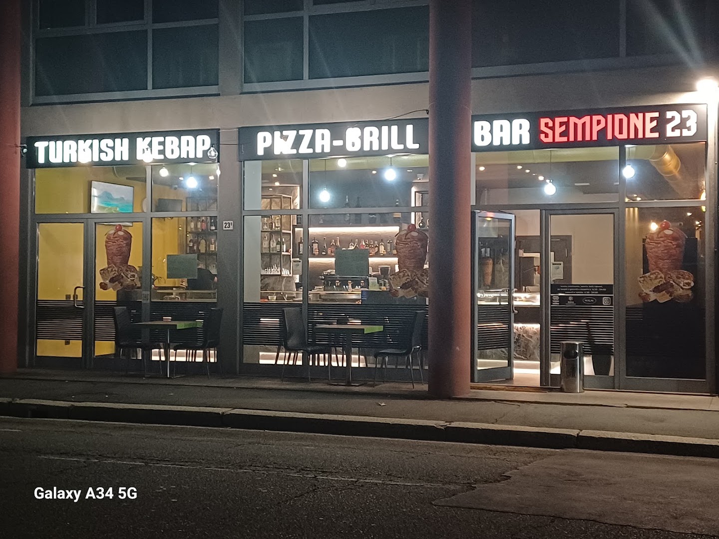 Turkish kebab pizzeria grill SEMPIONE 23