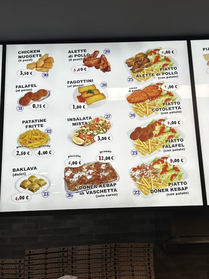 Turkish Kebap(baffo d’oro)