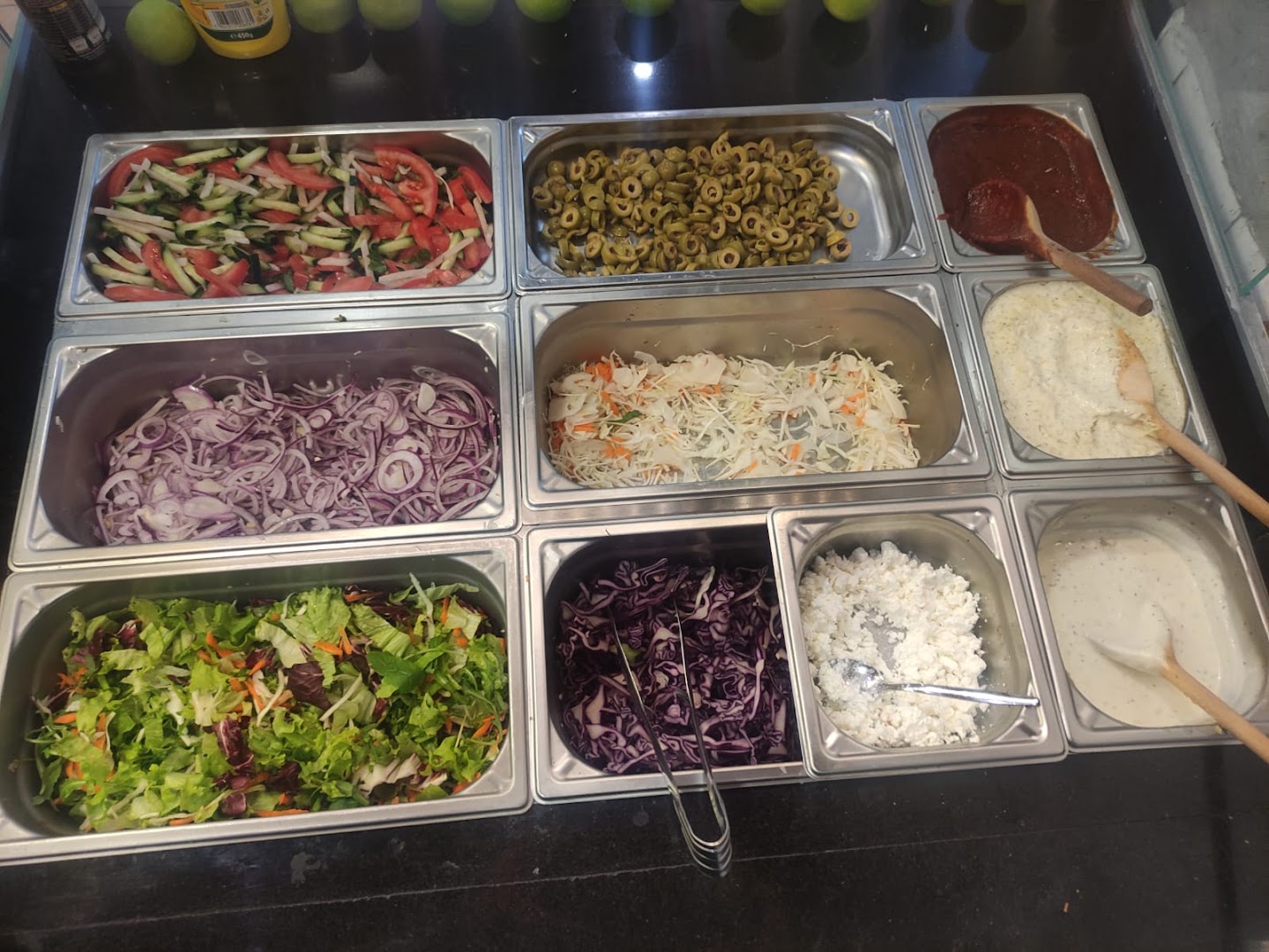 Turkish verdure kebab