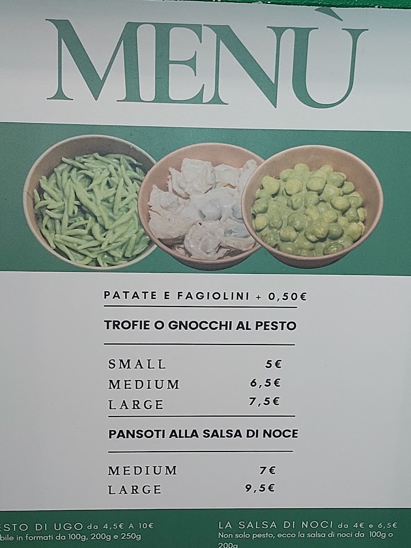Ugo - Pesto e oltre - Takeaway, Genova