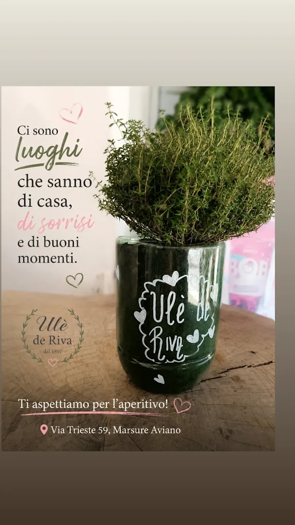 Ulè de Riva ~ AperiBistrò