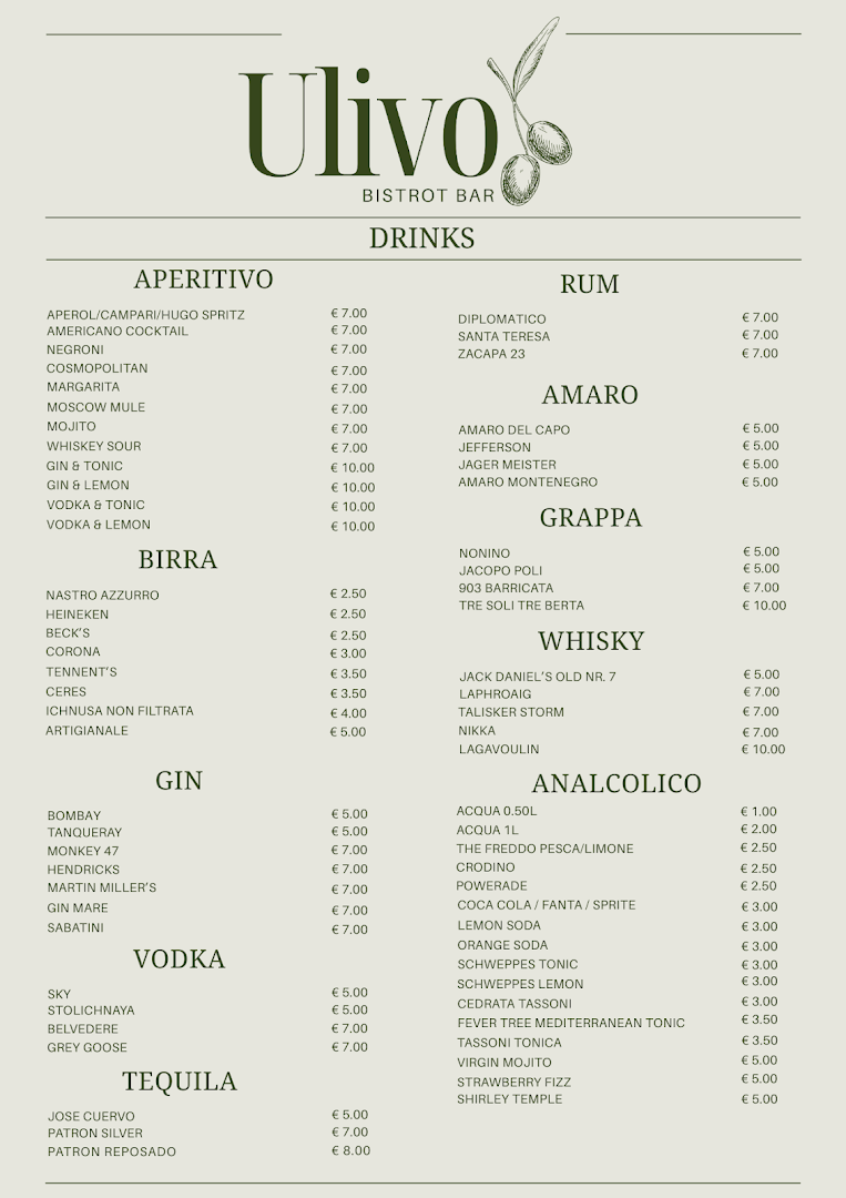Ulivo Bistrot Bar