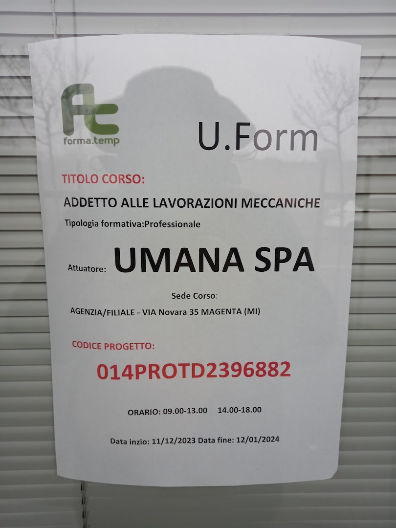 Umana S.p.A. | Agenzia per il Lavoro
