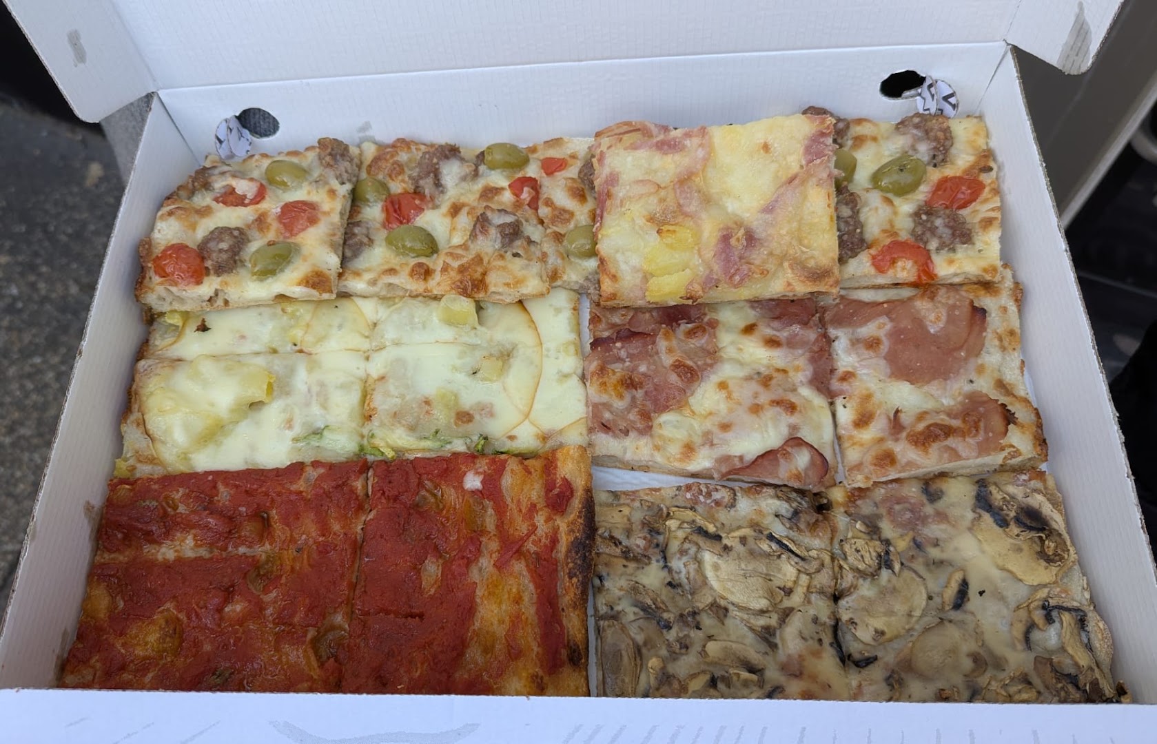 Un po' di pizza