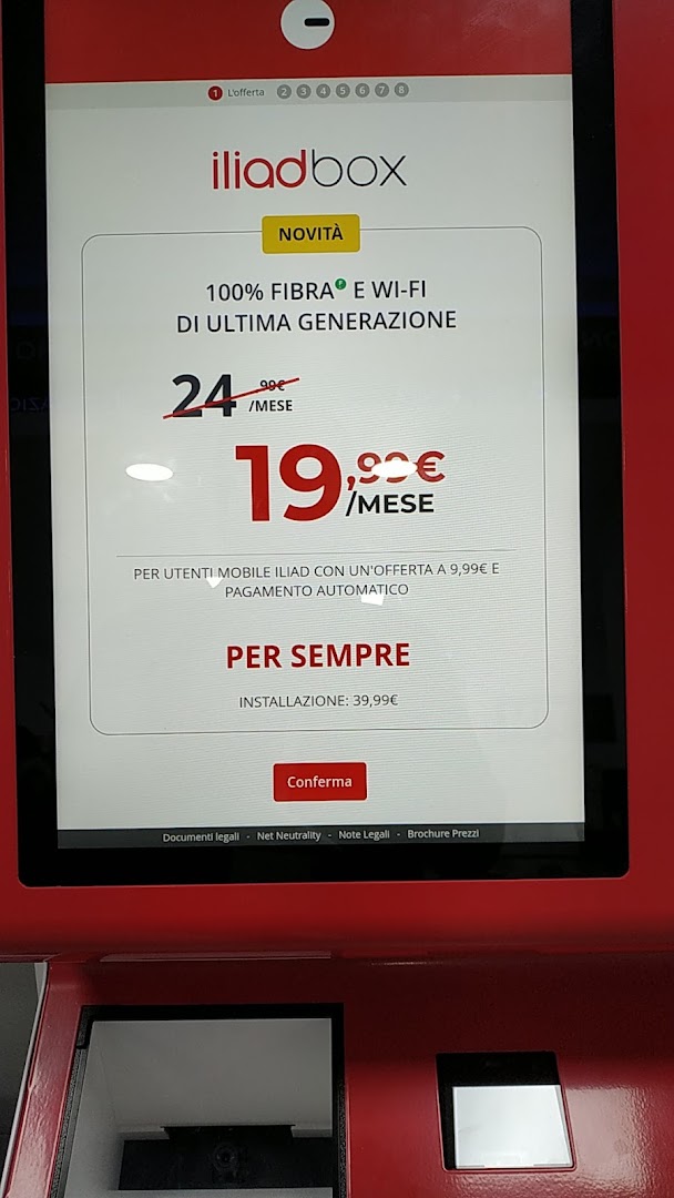 UNIEURO Via Amm. Rizzo Palermo