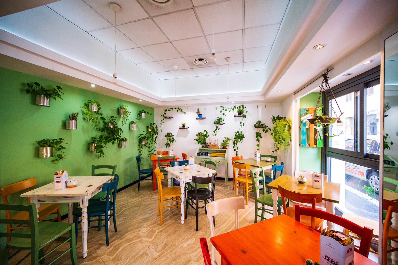 Urban garden caffe