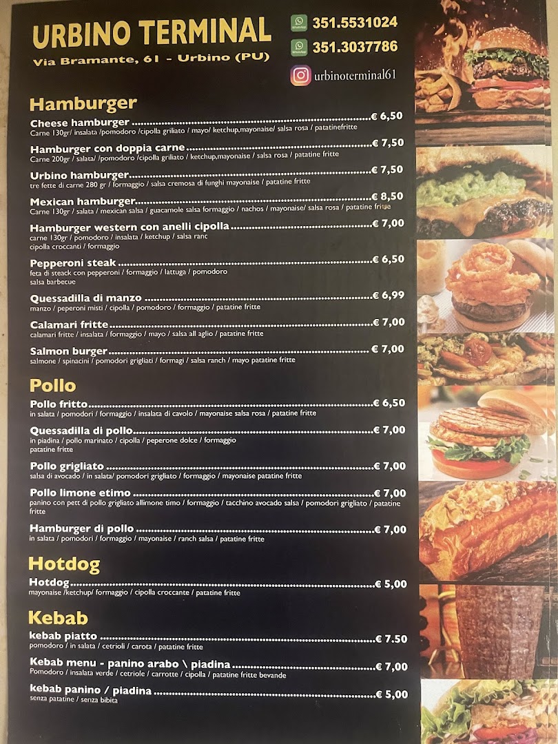 Urbino terminal kebab & burger
