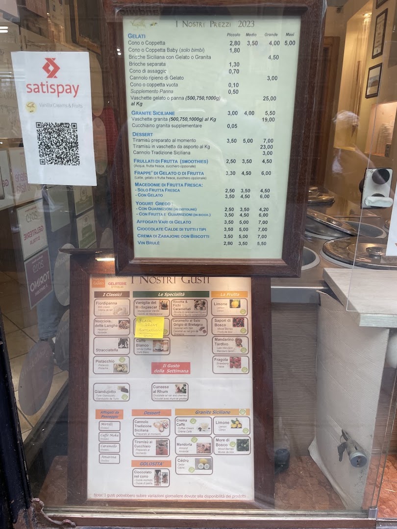 Vanilla - Creams & Fruits, Torino
