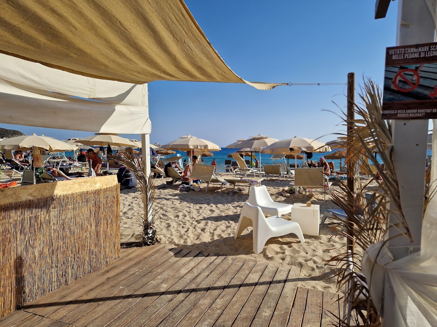 Vanity Beach stabilimento balneare a Solanas