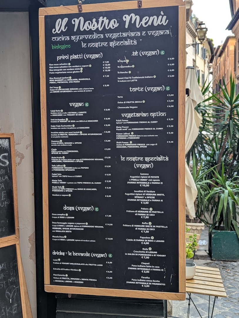 VEGA FOOD Ristorante Indiano Vegano Ayurvedico