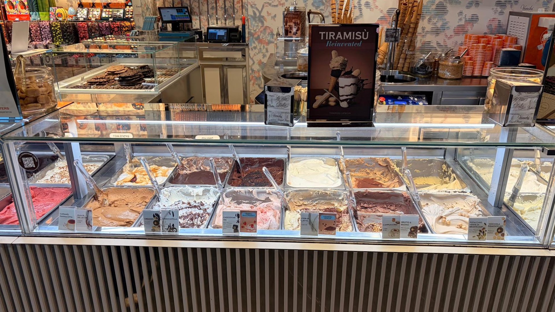 Venchi Cioccolato e Gelato, Aeroporto di Fiumicino Leonardo Da Vinci, Terminal