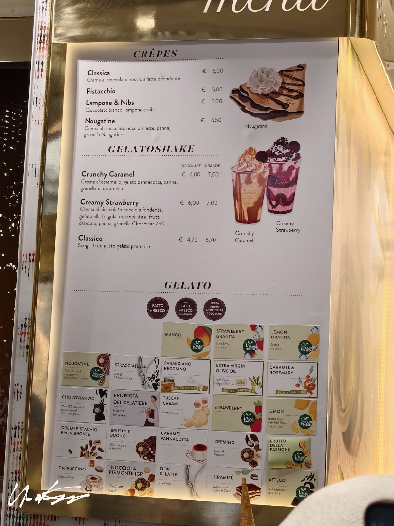 Venchi Cioccolato e Gelato, Firenze Via dei Calzaiuoli - Duomo di Firenze
