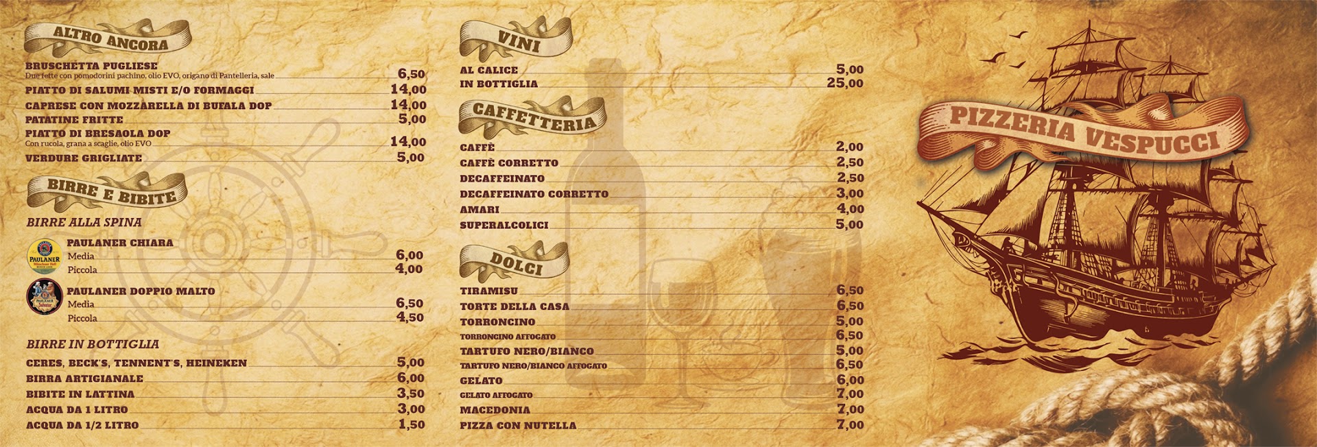 Vespucci Pizzeria & Bar