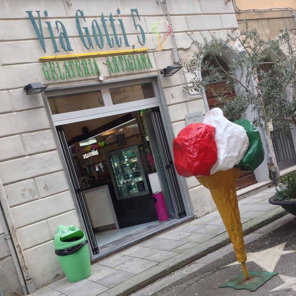 Via Gotti 5 Gelateria Artigiana