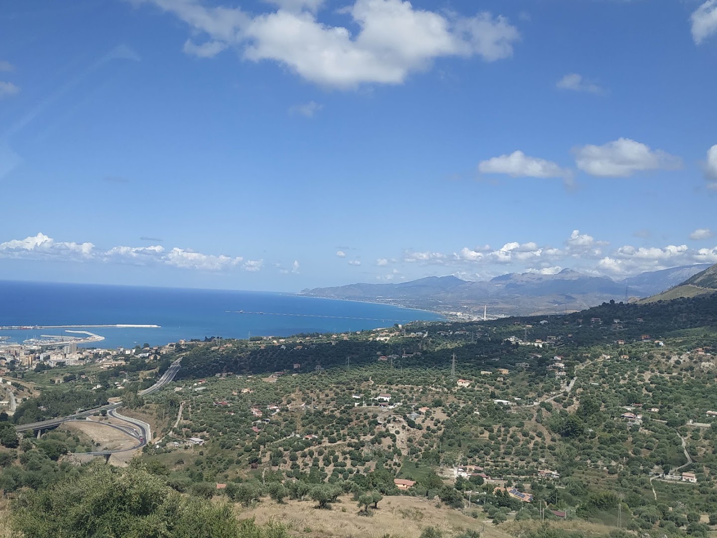 Viewpoint to Mediterranean Sea, Termini Imerese