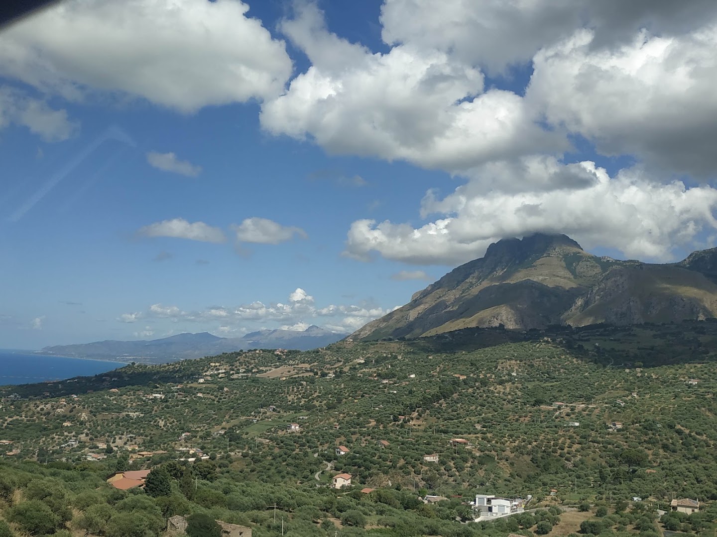 Viewpoint to Mediterranean Sea