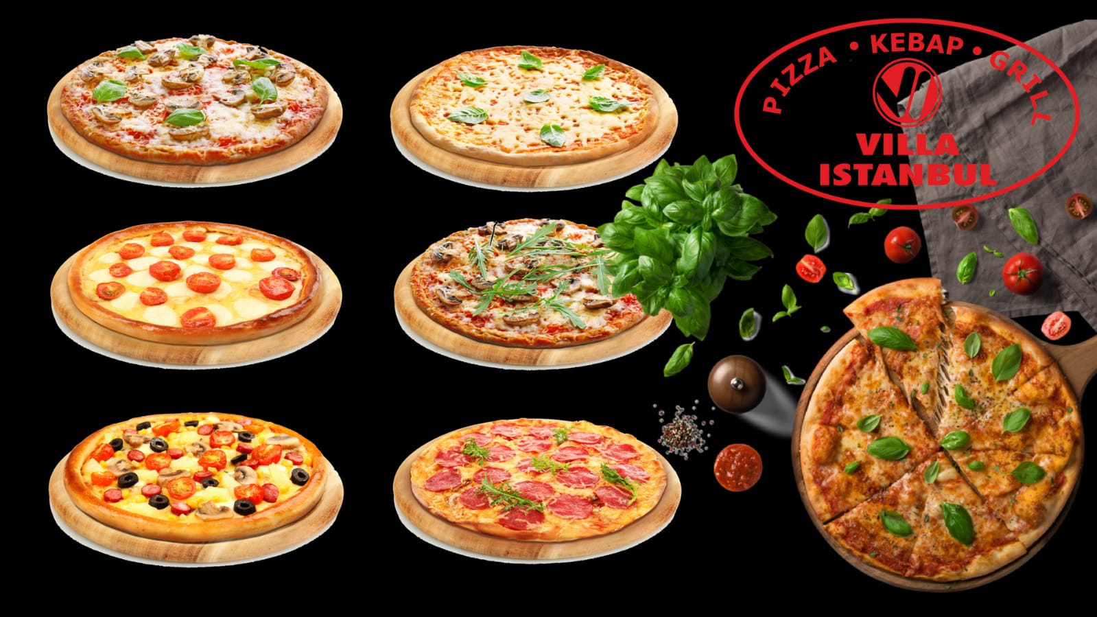 Villa Istanbul kebap pizza grill, Milano