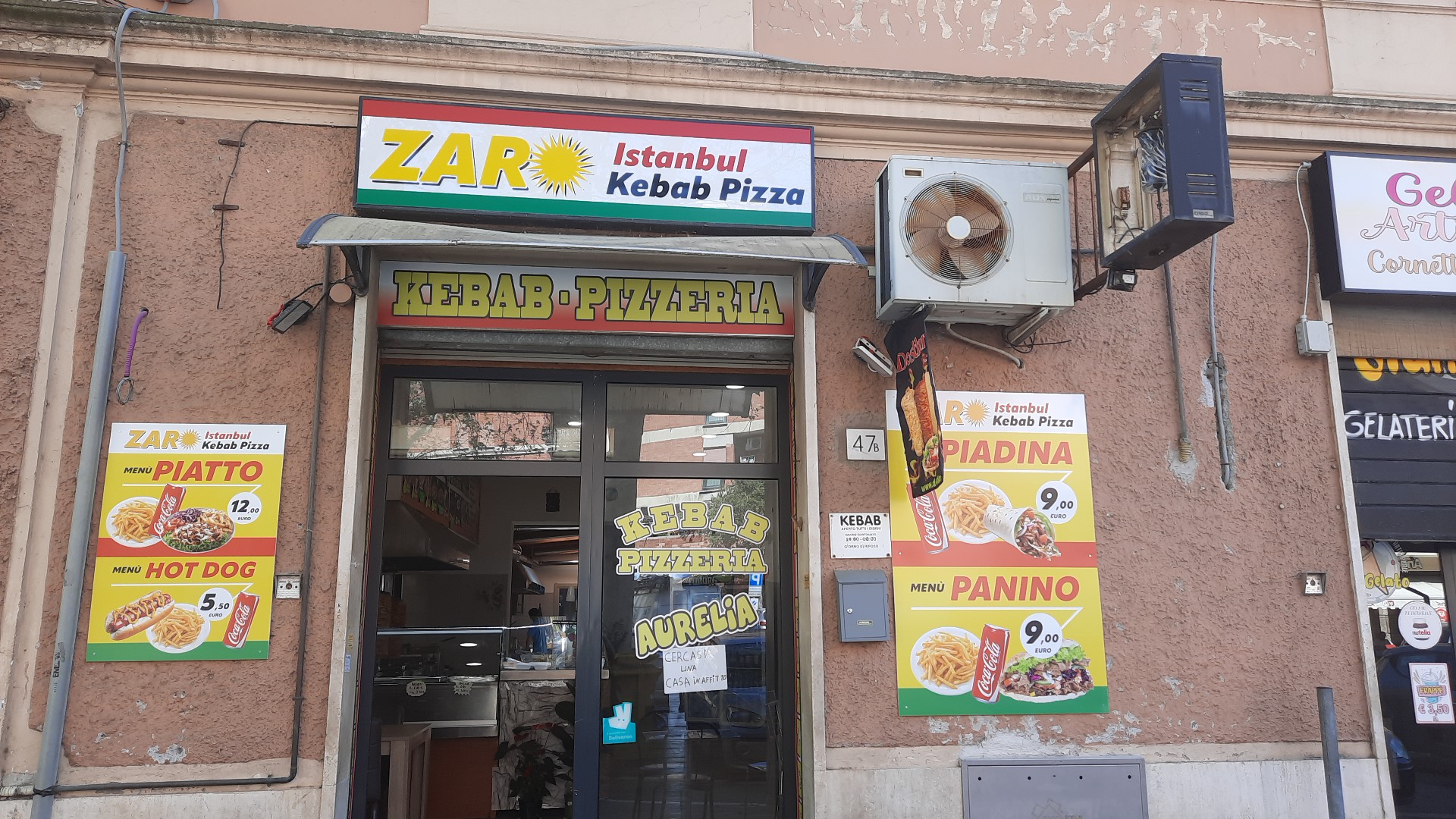 Zaro istanbul kebab pizza